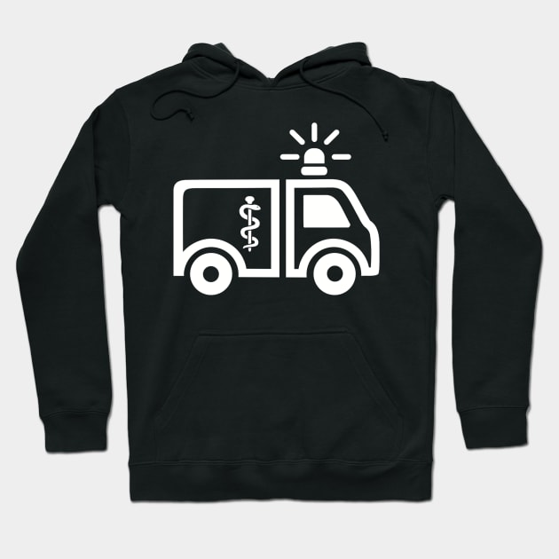 Ambulance Hoodie by Designzz